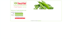 Desktop Screenshot of members.freshfel.org